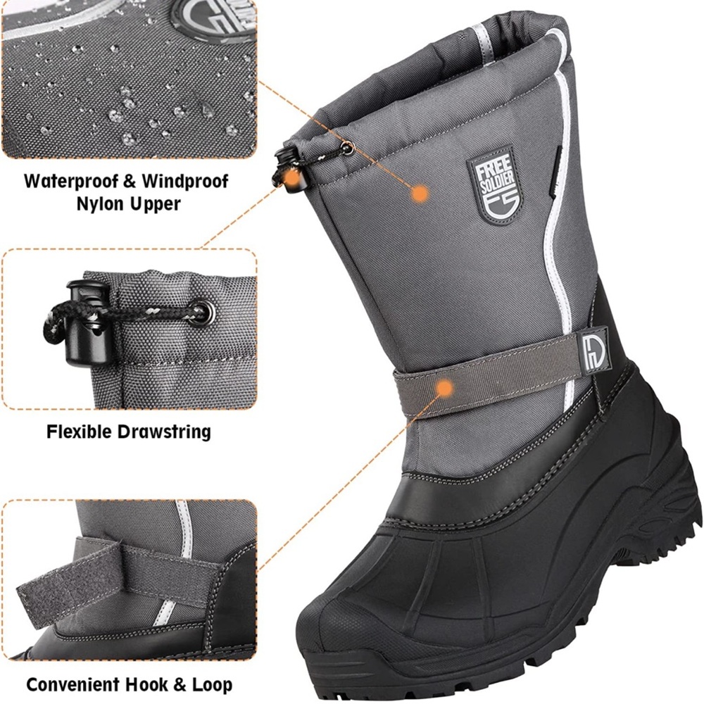 New Free Soldier  waterproof boots